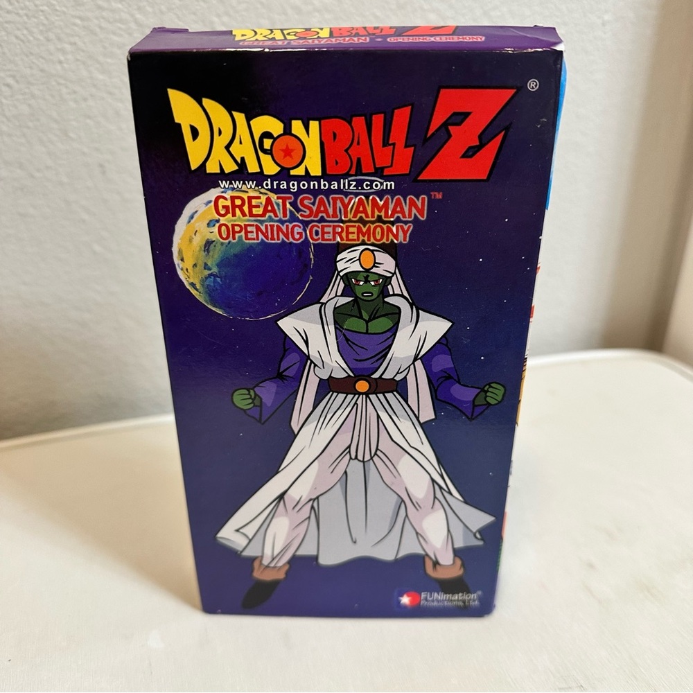 Dragon Ball Z Great Saiyaman VHS tape